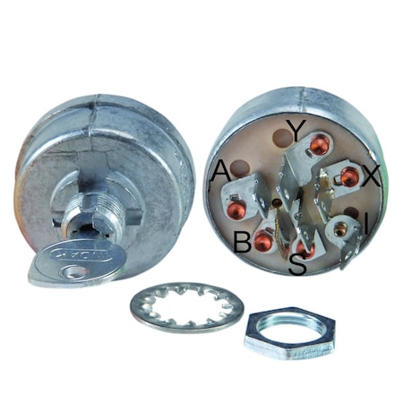 A & I Products Ignition Switch 1.55" x1.55" x2.1" A-B160027